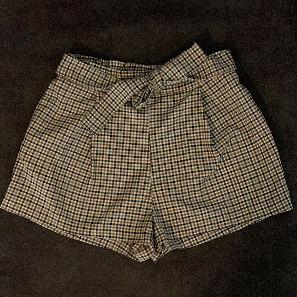 H&M Plaid Shorts